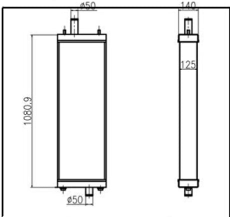 Fits For Komatsu Excavator Bulldozer D65 Hydraulic Radiator Core Assembly - Fab Heavy Parts