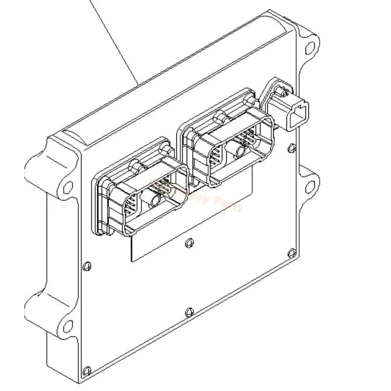 Fits For Komatsu Excavator PC130 - 8 PC138US - 8 Engine SAA4D95LE Controller E - ECU 600 - 475 - 1103 - Fab Heavy Parts