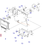 Fits For Komatsu Excavator PC210 - 8K PC210LC - 8K PC210NLC - 8K Controller V - ECU 7835 - 46 - 1005 - Fab Heavy Parts