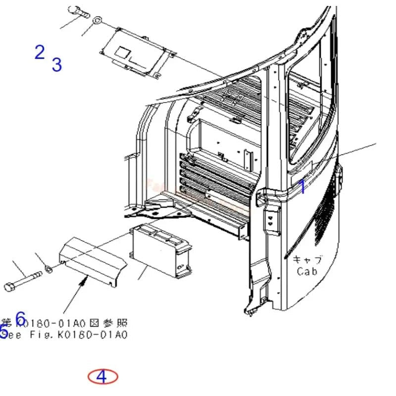Fits For Komatsu Excavator PC228US - 3 PC228USLC - 3 PC228US - 3N - YG Controller V - ECU 7835 - 26 - 4002 - Fab Heavy Parts