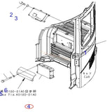Fits For Komatsu Excavator PC228US - 3 PC228USLC - 3 PC228US - 3N - YG Controller V - ECU 7835 - 26 - 4002 - Fab Heavy Parts