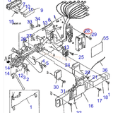Fits For Komatsu Excavator PC300 - 6 PC350 - 6 PC400 - 6 Computer Control Panel 7834 - 20 - 5001 7834 - 20 - 5006 - Fab Heavy Parts