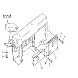 Fits For Komatsu Excavator PC300 PC300 - 5 PC300LC PC300LC - 5 Monitor 207 - 06 - X3110 - Fab Heavy Parts