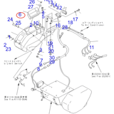 Fits For Komatsu Excavator PC350 - 6 PC350LC - 6 Monitor LCD Display Panel 7834 - 75 - 2002 - Fab Heavy Parts
