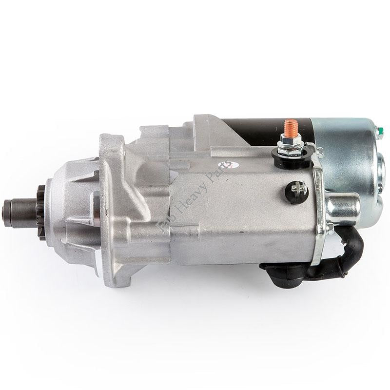Fits For Komatsu Wheel Loader WA120 WA180 WA250 WA253 Fits Cummins Engine 4B Starter Motor 228000 - 4992 228000 - 6640 228000 - 6641 - Fab Heavy Parts