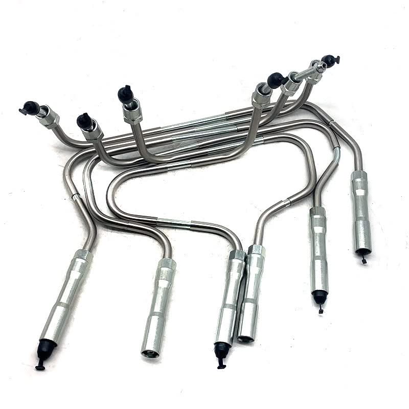 Fits Komatsu Engine SAA6D125E Fuel Injection Line Set for Excavator PC400 - 8 PC450 - 8 PC550LC - 8 - Fab Heavy Parts
