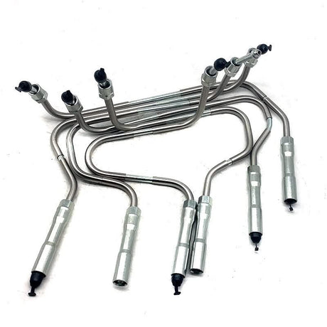 Fits Komatsu Engine SAA6D125E Fuel Injection Line Set for Excavator PC400 - 8 PC450 - 8 PC550LC - 8 - Fab Heavy Parts