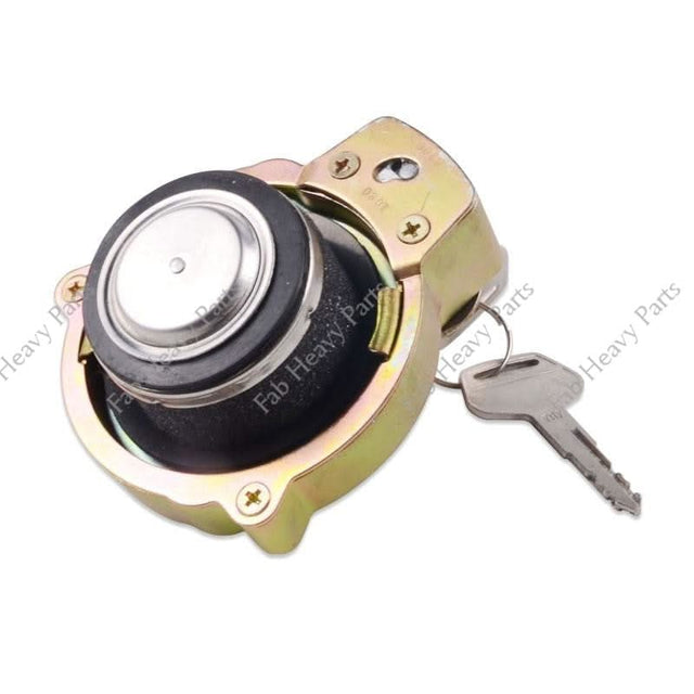 Fits Komatsu PC200 - 6 PC300 - 6 Hydraulic Oil Tank Cap with Keys - Fab Heavy Parts
