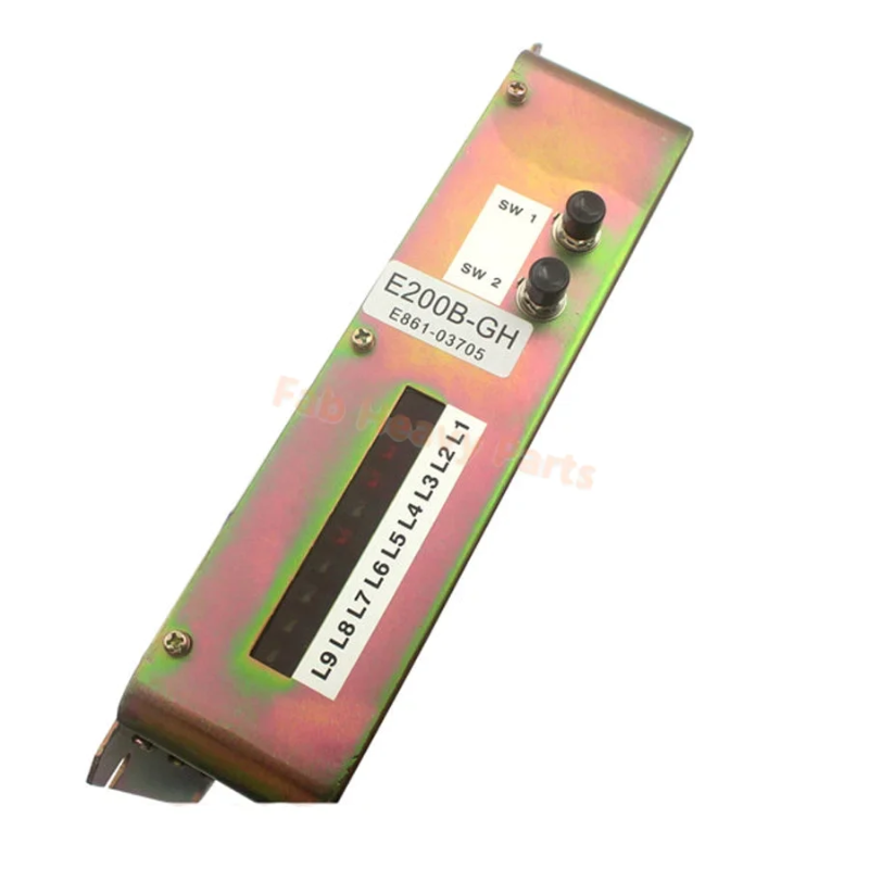 Fits for Caterpillar Excavator E200B E120B E300B 200B 120B 300B Cab Controllor Panel V-ECU E861-03705A