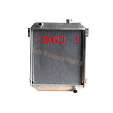 For kobelco Excavator SK60 SK60 - 3 SK60 - 6 Hydraulic Radiator Core Assembly 2452U424R100 2452U424S1 - Fab Heavy Parts