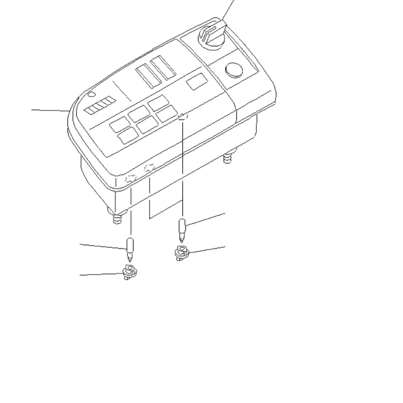 Fits For Komatsu Excavator PC100N-6 PC120-6Z PC200CA-6 Monitor LCD Display Panel 7834-75-2101