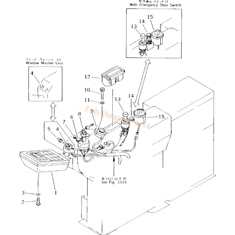 Fits For Komatsu Excavator PC150HD-5K PC150NHD-5K Monitor LCD Display Panel 7824-70-6100