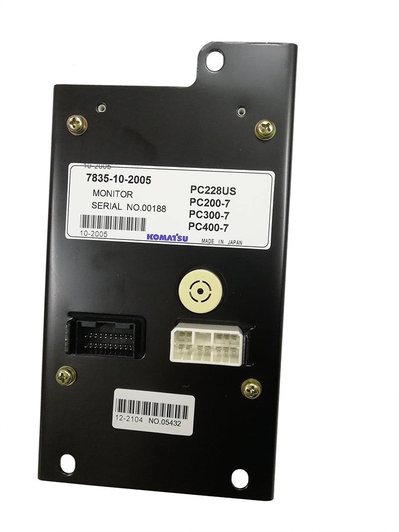 Fits For Komatsu Excavator PC270-7 Monitor 7835-10-2003