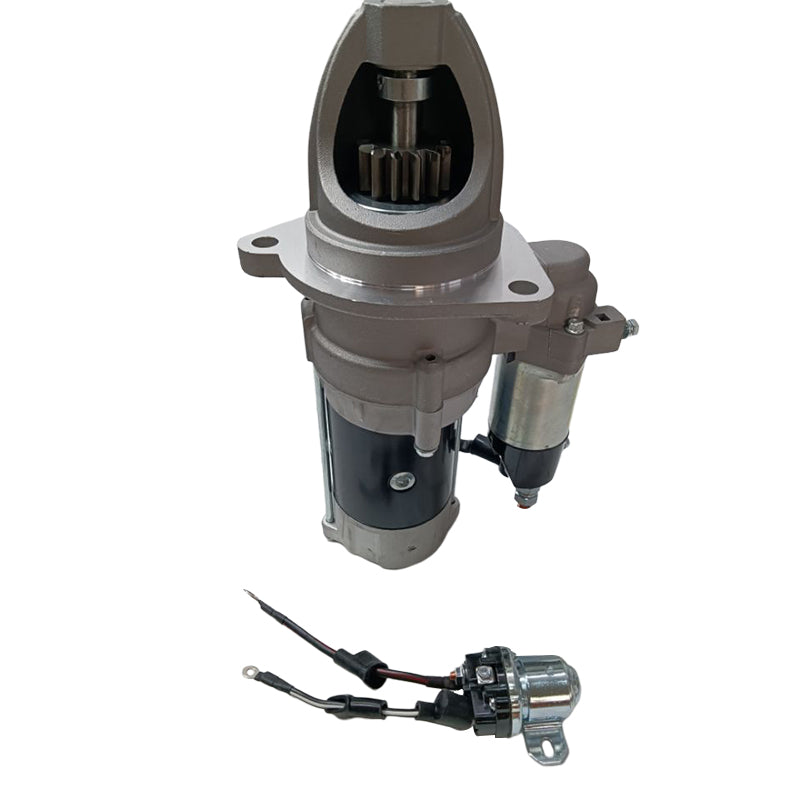 24V 13T Starter Motor 600-813-4120 Fits for Komatsu Engine S6D105-1 Excavator PC200-3 PC200LC-3 PC220-3 PC220LC-3 PF5LC-1 PW200-1 PW210-1