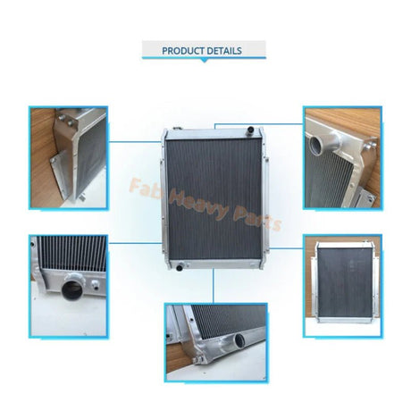 For Sany Excavator SY215 - 7 Hydraulic Radiator Core Assembly - Fab Heavy Parts