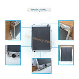 Voor Sany graafmachine SY215-7 hydraulische radiatorkernconstructie