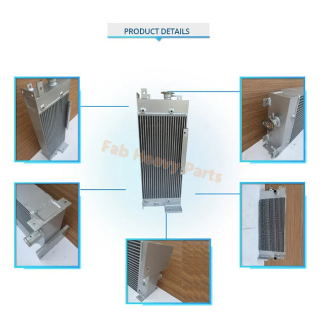 Voor Sany graafmachine SY60 SY65B hydraulische radiatorkernconstructie