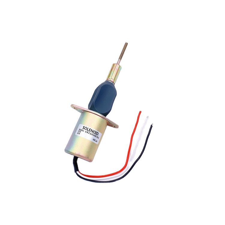 Fuel Injection Control Fuel Shutoff Solenoid 1821020C91 for Navistar Perkins Engine 1036 - 8T 1306 - 9T, 24V - Fab Heavy Parts