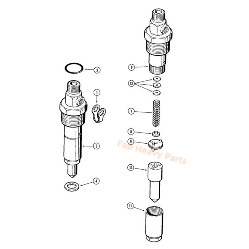 Fuel Injection JR919331 Fits for CASE Engine 4390 6590 Tractor 8820 8830 2096 850E 855E 550E 550G 450C 455C