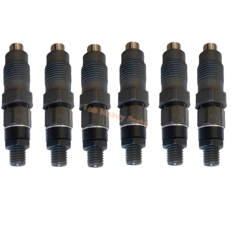 6 PCS Fuel Injector 093500-3650 23600-69055 for Toyota Engine 2C 1HZ 2C-L Land Cruiser HJZ80