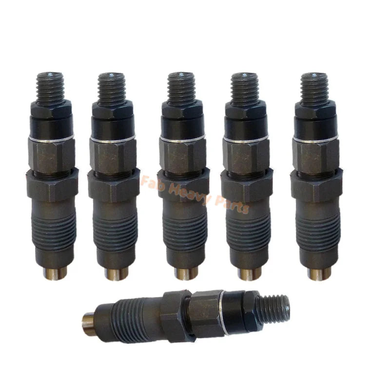 6 PCS Fuel Injector 093500-3650 23600-69055 for Toyota Engine 2C 1HZ 2C-L Land Cruiser HJZ80