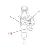 Fuel Injector 162 - 0212 1620212 0R - 8463 0R8463 Fits for Caterpillar CAT Engine 3116 3126, Remanufactured - Fab Heavy Parts