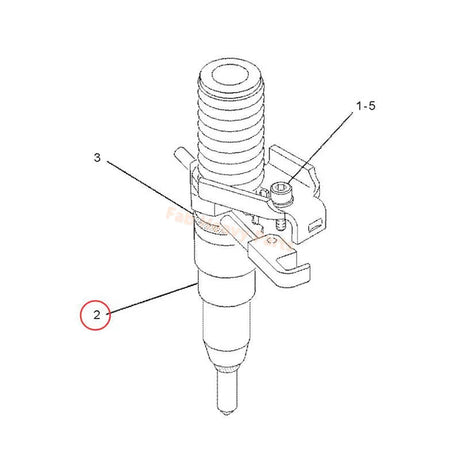 Fuel Injector 162 - 0212 1620212 0R - 8463 0R8463 Fits for Caterpillar CAT Engine 3116 3126, Remanufactured - Fab Heavy Parts