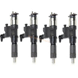 Fuel Injector 1J508 - 53052 1J508 - 53070 1J508 - 53074 for Kubota Engine V3800 Tier 4 Compact Track Loader SVL95 SVL97, Remanufactured - Fab Heavy Parts