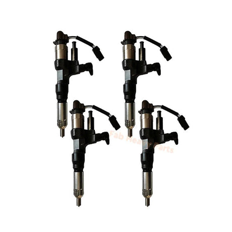 Fuel Injector 23670 - E0010 095000 - 6593 for Hino Engine 3.8L 4.7L 5.0L 6.5L 7.7L - Fab Heavy Parts
