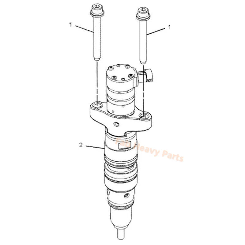 Fuel Injector 387-9436 3879436 Fits for Caterpillar CAT Engine C9, Remanufactured - Fab Heavy Parts