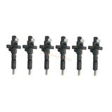6 PCS Injecteur de carburant 8-97030285-1 1-05100437-1 8970302851 1051004371 pour le moteur Isuzu 4BD1 4BG1 6BG1 6BD1