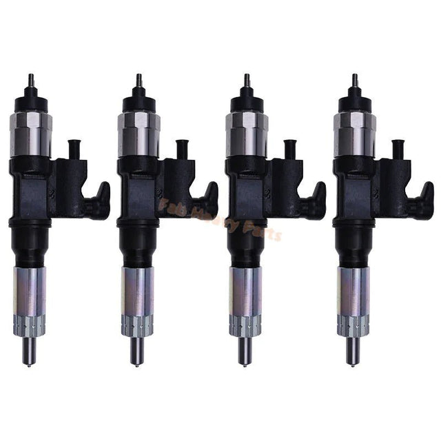 Fuel Injector 84300343 87336445 for Isuzu Engine 4HK1 6HK1 Fits CASE Excavator CX240 CX290B CX350B CX330 CX210B CX225SR CX240B - Fab Heavy Parts
