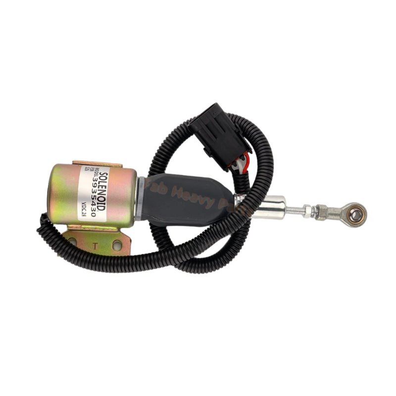 Fuel Shutoff Solenoid Valve 3935432 SA - 4755 - 24 Fits for Cummins 6BT 5.9L Engine, 24V - Fab Heavy Parts