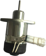 Fuel Stop Solenoid PS45CZ393 1E369 - 60011 for Kubota V2607 V3307 Linde 1219 Engine - Fab Heavy Parts