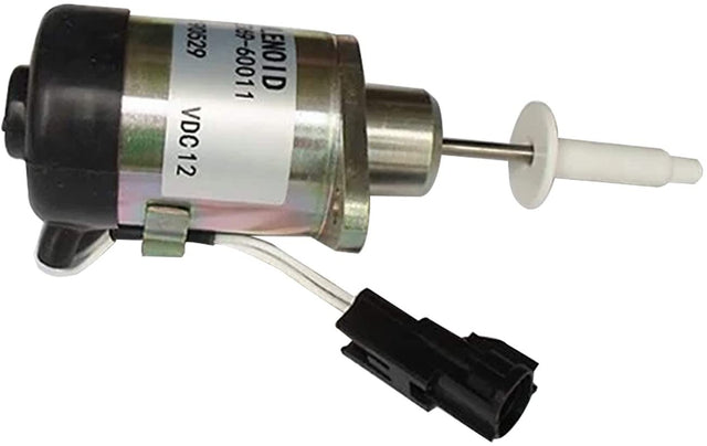 Fuel Stop Solenoid PS45CZ393 1E369 - 60011 for Kubota V2607 V3307 Linde 1219 Engine - Fab Heavy Parts