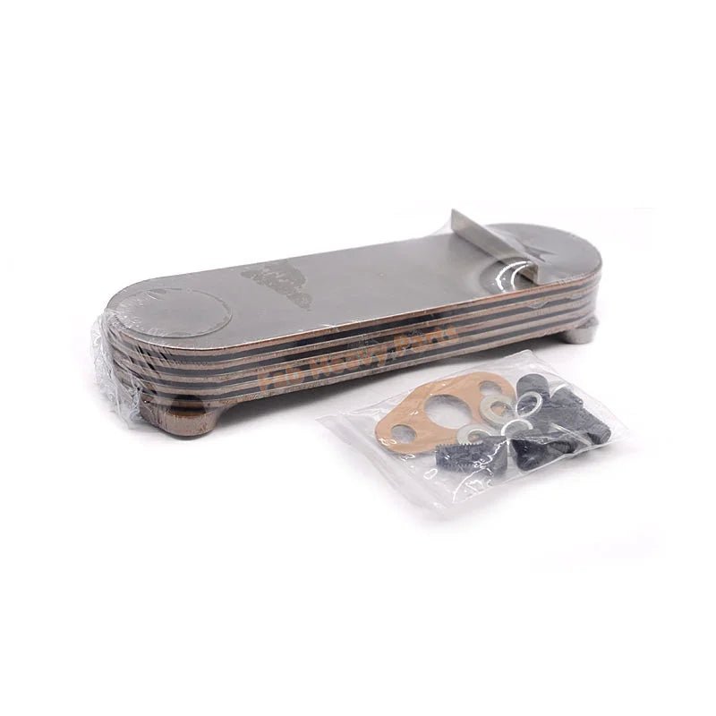 Hino J05E Engine Oil Cooler For Excavator Kobelco SK250 - 6 SK260 - 8 SK200 - 8 SK240 - 8 - Fab Heavy Parts