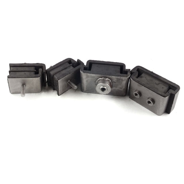 Hitachi Excavator EX200 - 5 Engine Mounting Rubber Cushion Feet Bumper - Fab Heavy Parts