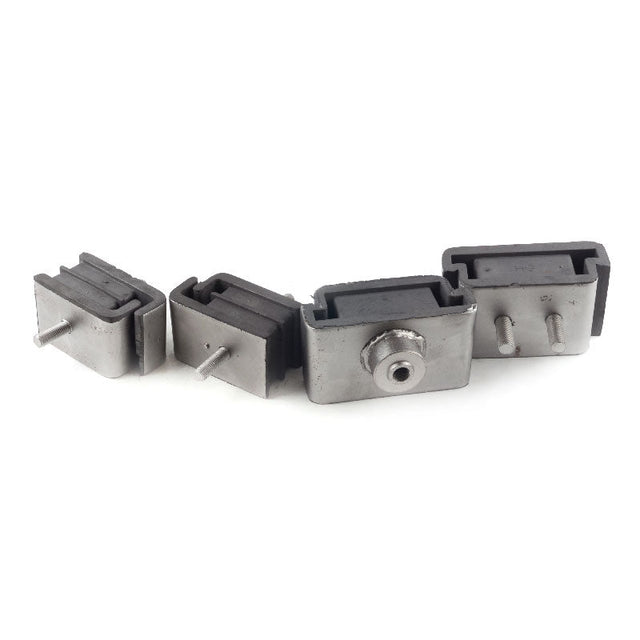 Hitachi Excavator EX200 - 6 Engine Mounting Rubber Cushion Feet Bumper - Fab Heavy Parts