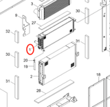 Hydraulic Radiator 11QB - 45020 11QB45020 for Hyundai Excavator R480LC - 9S R520LC - 9S - Fab Heavy Parts