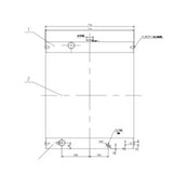 Hydraulic Radiator 13840000 - 1 for Doosan Excavator S220LC - III - Fab Heavy Parts