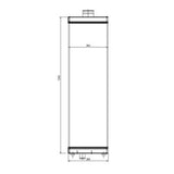Hydraulic Radiator 17M - 03 - 51110 Fits for Komatsu D275A - 5R Bulldozers - Fab Heavy Parts