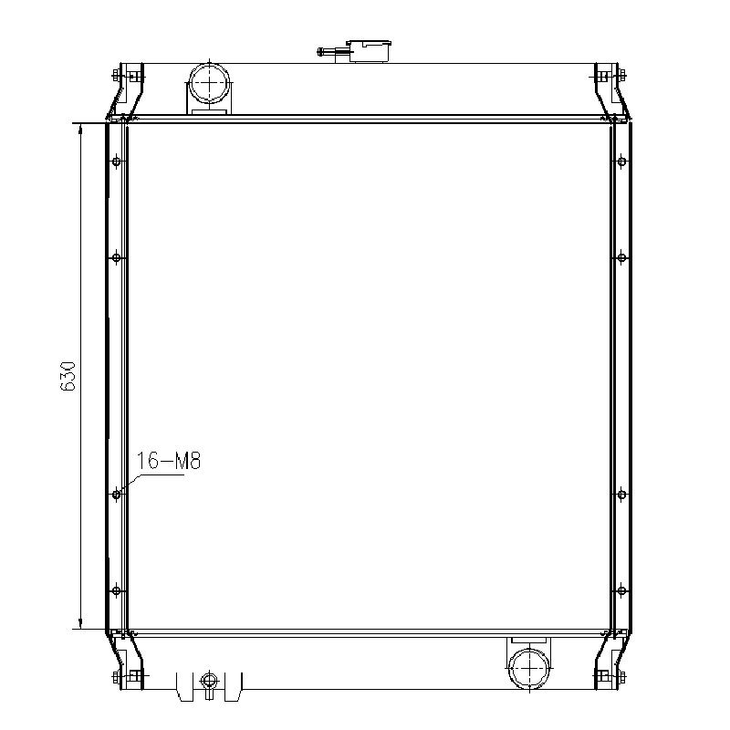 Hydraulic Radiator 196 - 8155 1968155 Fits for Caterpillar CAT Engine 3064 Excavator 311C U - Fab Heavy Parts