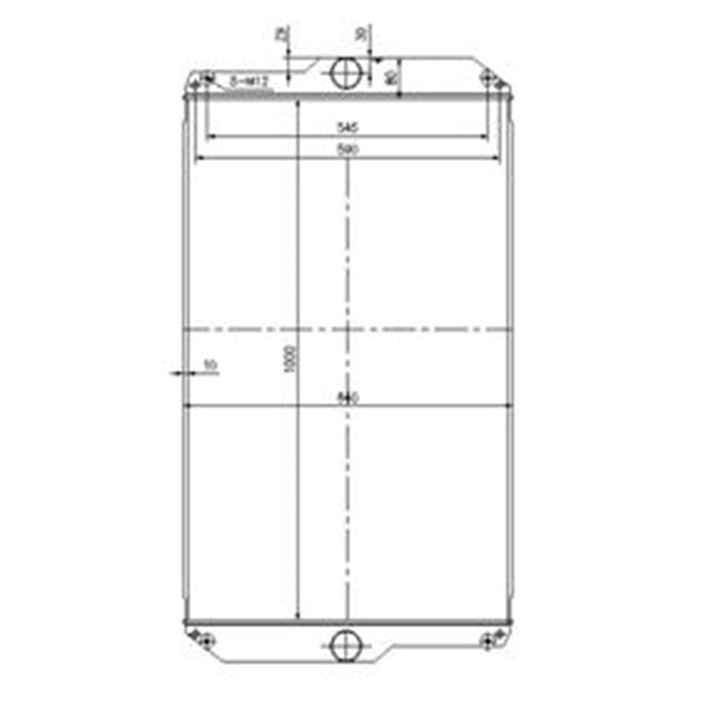 Hydraulic Radiator 2368990 236 - 8990 2565309 256 - 5309 Fits for Caterpillar CAT 966H 972H 980C - Fab Heavy Parts