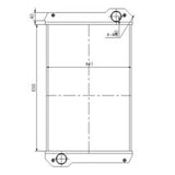 Hydraulic Radiator 3099105 309 - 9105 Fits for Caterpillar CAT 428E 416E 420E 434E 422E 432E 442E 444E - Fab Heavy Parts