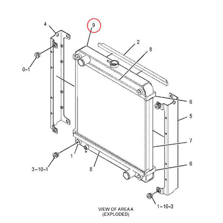 Hydraulic Radiator 374 - 0171 3740171 Fits for Caterpillar CAT Engine C2.6 Excavator 305.5 306 306E - Fab Heavy Parts