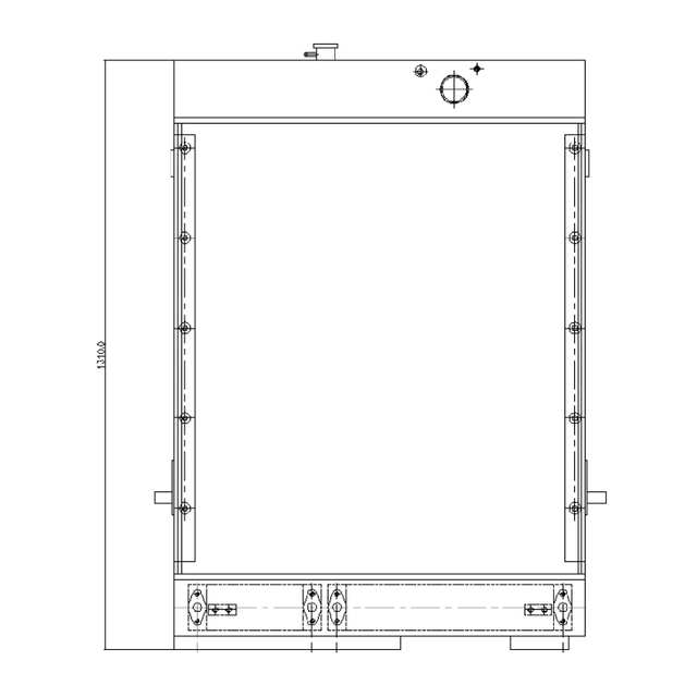 Hydraulic Radiator 421 - 03 - 21103 Fits for Komatsu Wheel Loader WA470 - 3 WA450 - 3 - Fab Heavy Parts