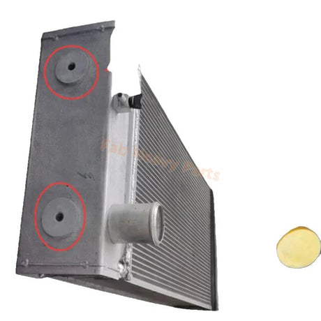Hydraulic Radiator 423 - 03 - 41110 Fits for Komatsu Wheel Loader WA380 - 6 - Fab Heavy Parts