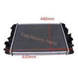 Hydraulic Radiator 4416186 for Hitachi Excavator EX27U EX27UNA EX30U EX35U EX35UNA ZX27U ZX3U ZX35U - Fab Heavy Parts