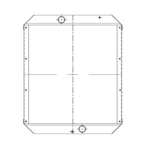 Hydraulic Radiator Core 14536041 14507936 14536040 14536039 for Volvo Excavator EC140B EC135B - Fab Heavy Parts