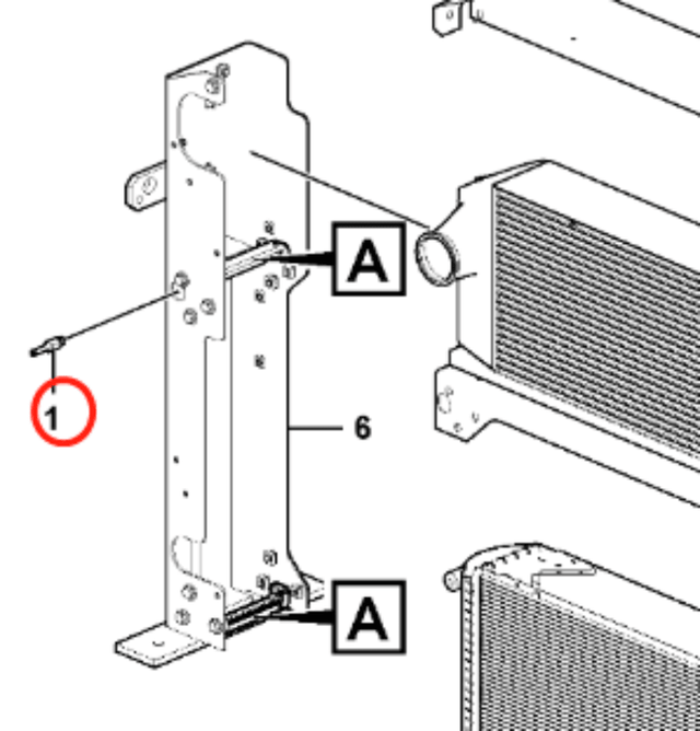 Hydraulic Radiator Core 15096620 15147619 for Volvo L150H L180H L220H L250H - Fab Heavy Parts